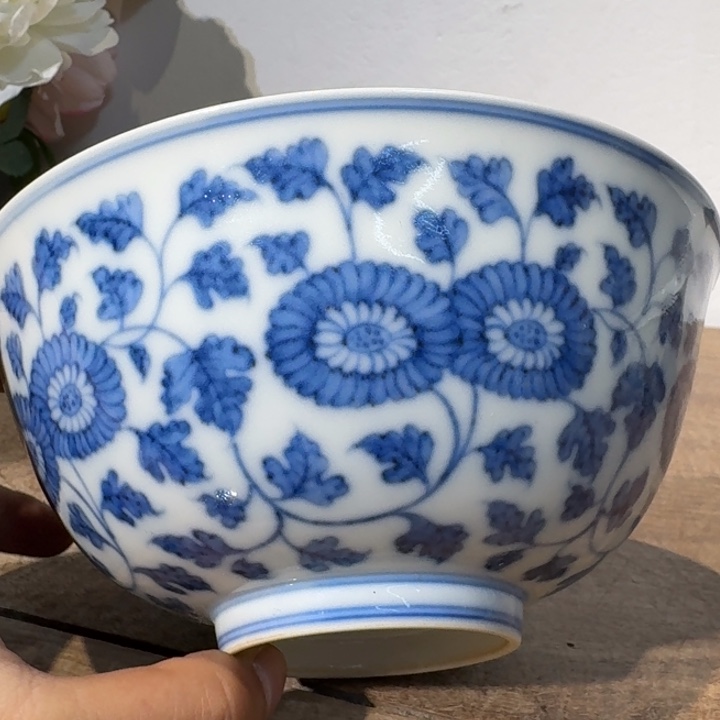 用***堂陶摆件青花瓷器摆件现代工艺品