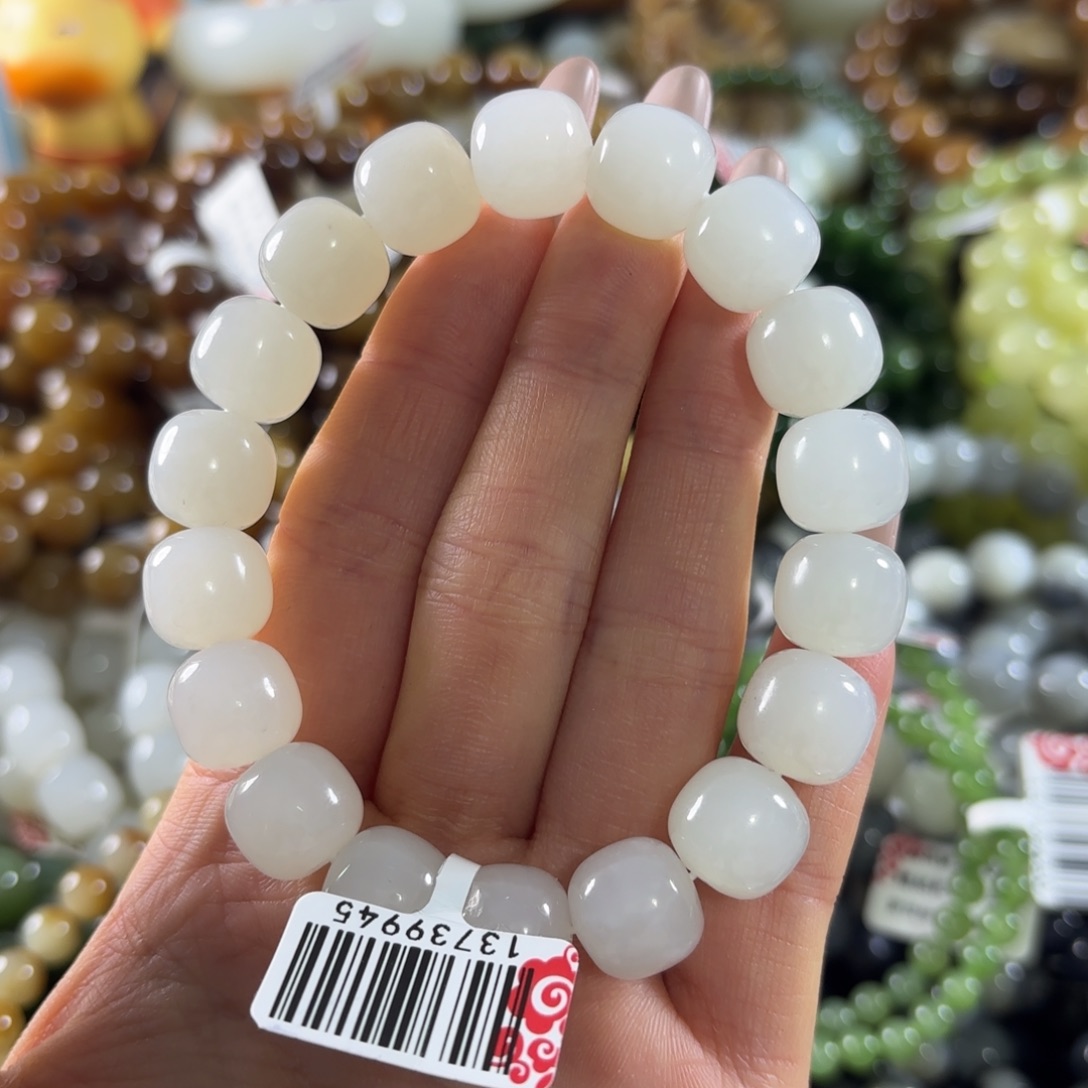 和田玉未镶嵌手串151