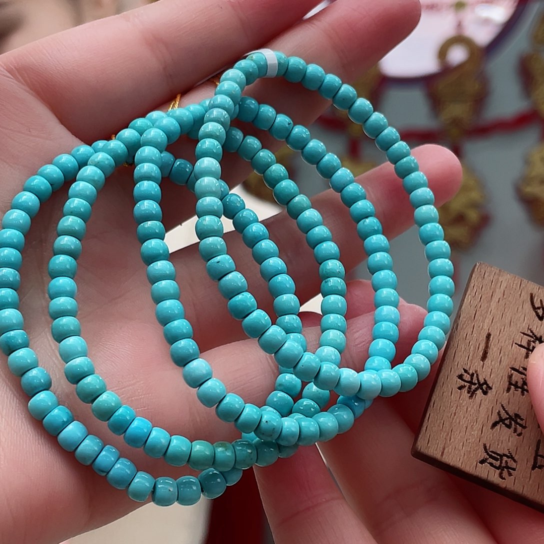 绿松石手串未镶嵌