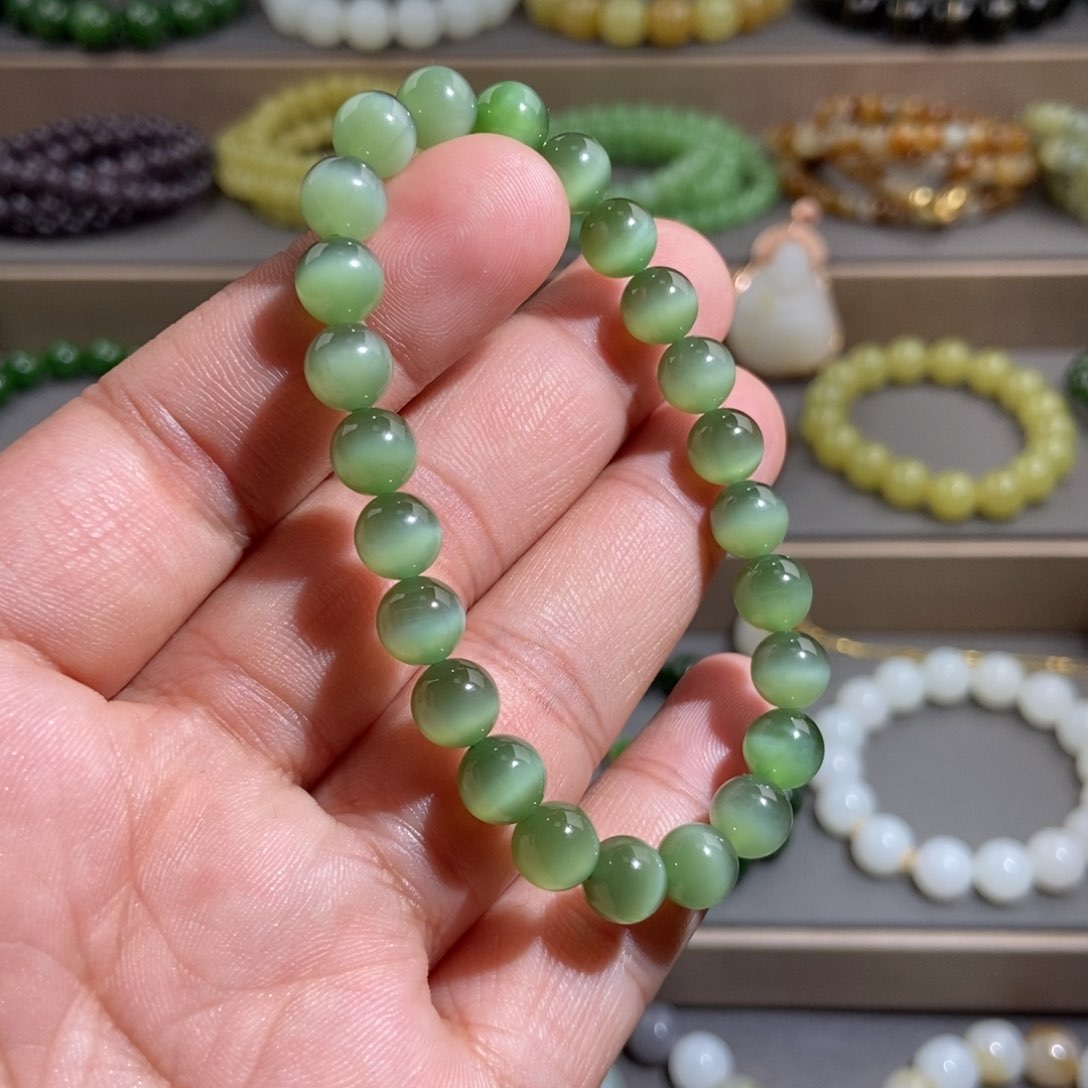 和田玉手链未镶嵌