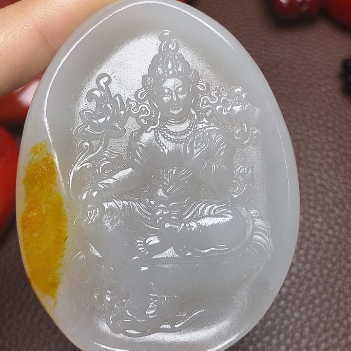 和田玉颈饰未镶嵌用****5