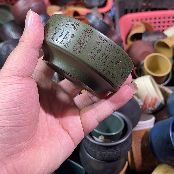 茶杯紫砂全手工紫砂主人杯