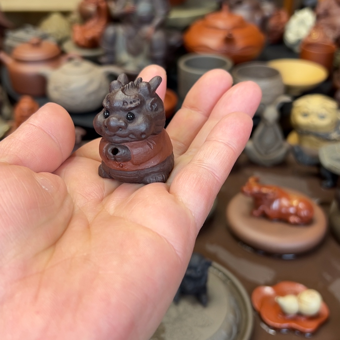 盼***盼茶宠紫砂紫砂茶宠 微瑕