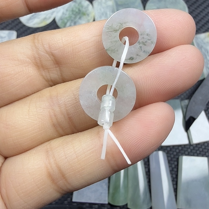 颈饰未镶嵌翡翠天然缅甸A货翡翠