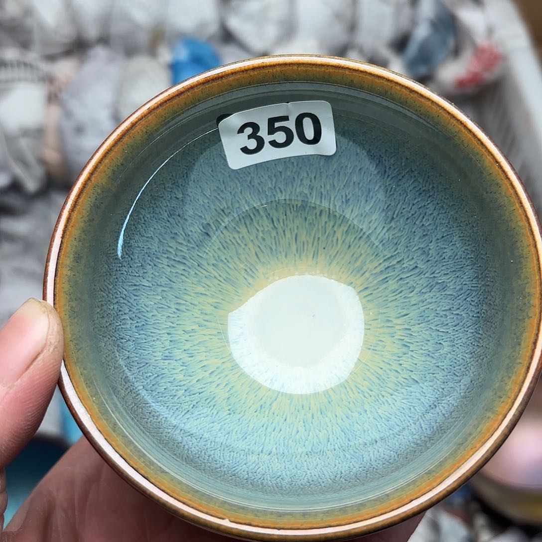 茶盏微瑕建盏主人杯一只