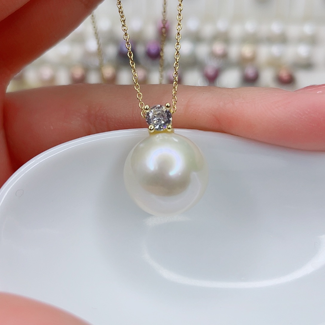 淡水珍珠吊坠(赠链)未镶嵌