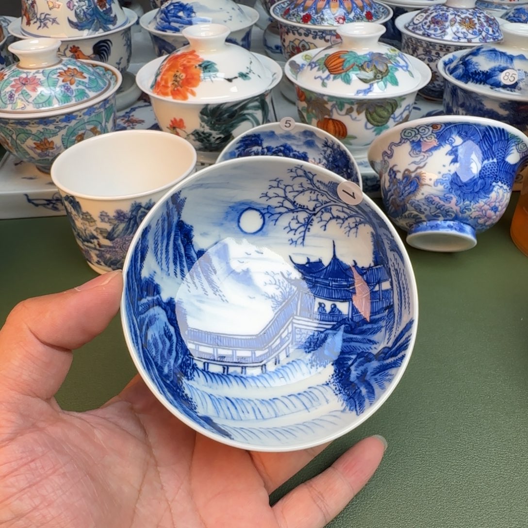 纯手工纯手绘茶具1