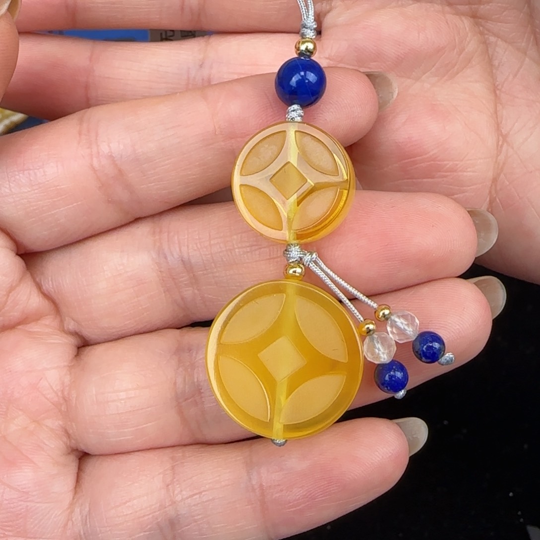 蜜蜡吊坠(赠链)未镶嵌