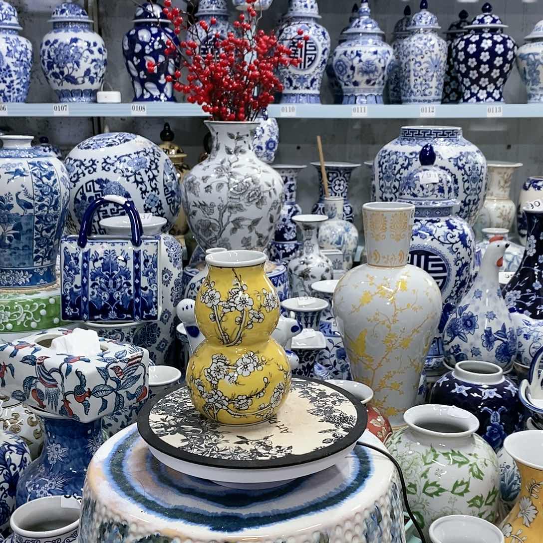 【闪购商品】摆件葫芦瓷器摆件16.6.10………………