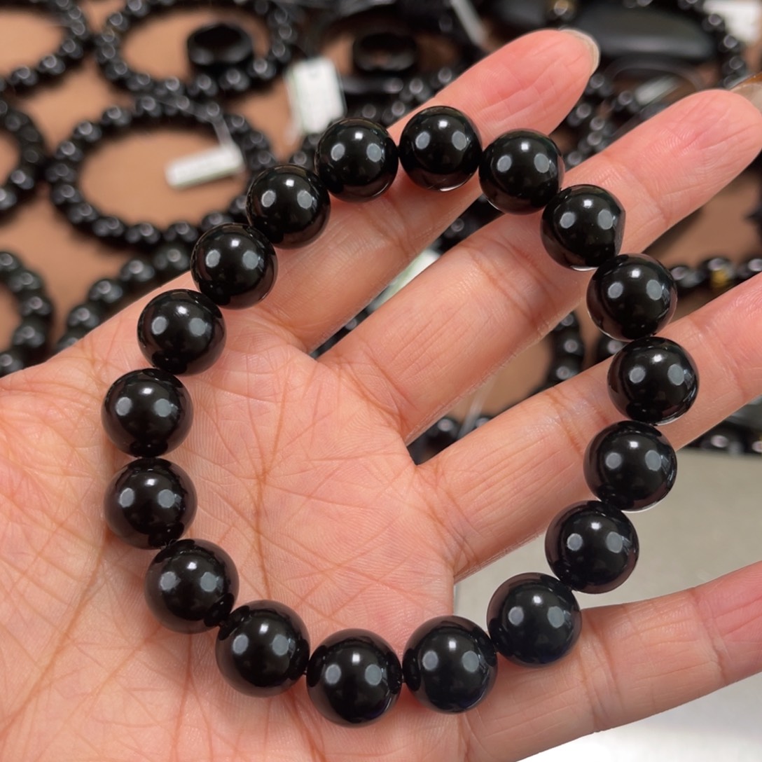 紫***雨和田玉未镶嵌手串12