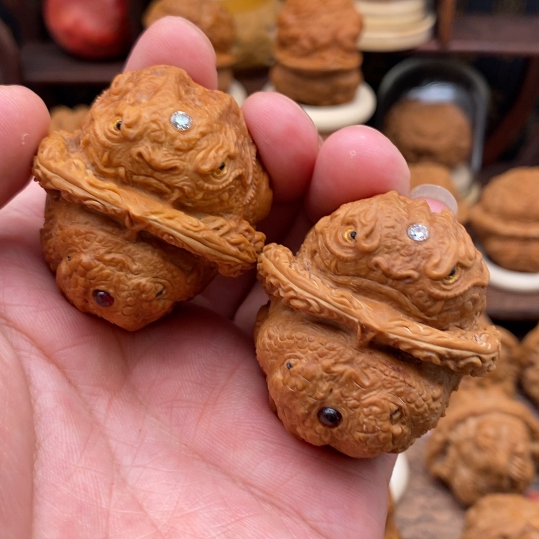 核桃手串/手链热***冰龙蛇一念