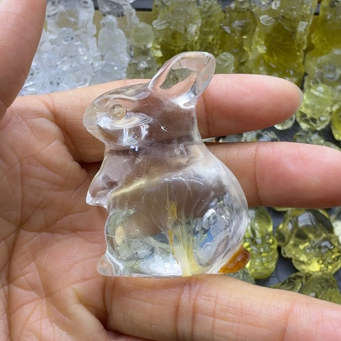 珠宝半成品水晶未镶嵌