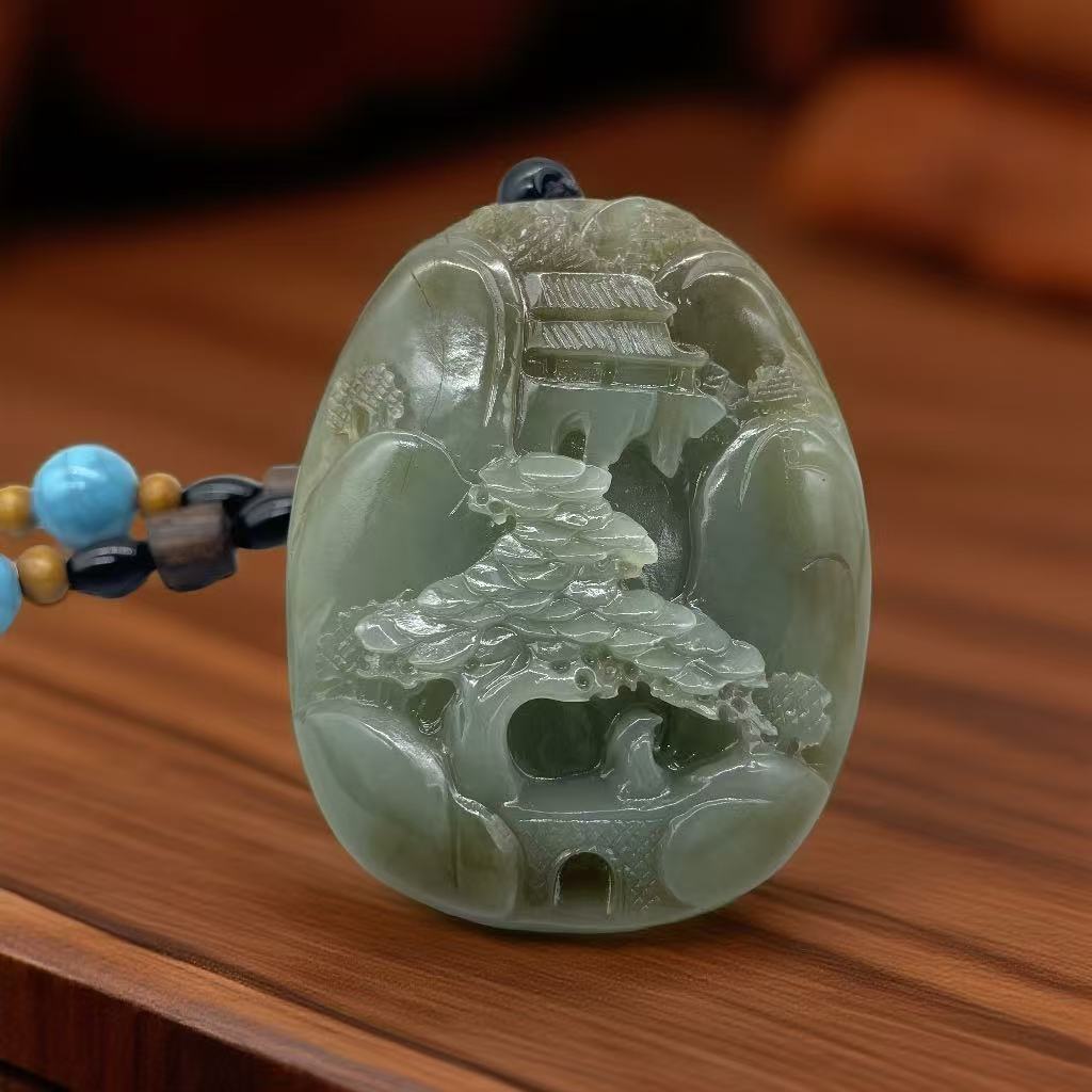 A552 和田玉吊坠 LY638812238