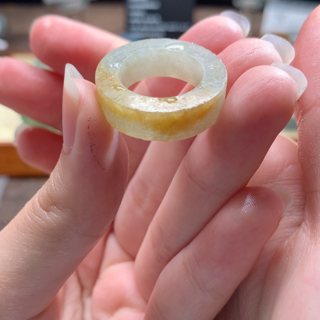 定制翡翠未镶嵌捡漏黄翡 11-14