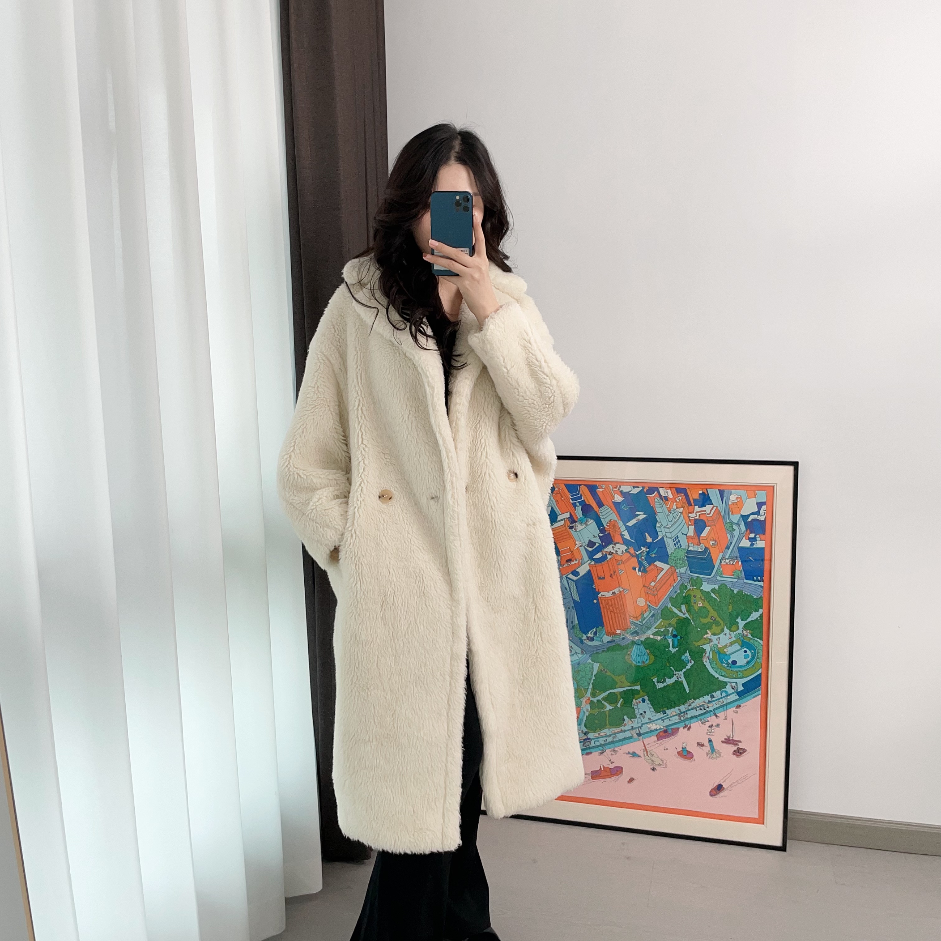 95新 MaxMara 外套XS码白色/251029XRBYG01