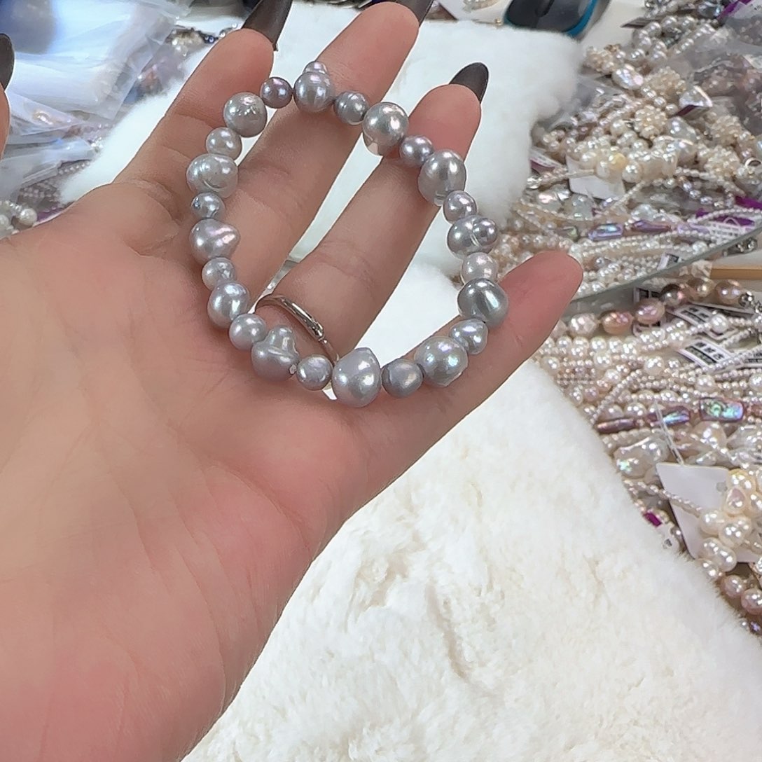 未镶嵌项链定制922淡水珍珠