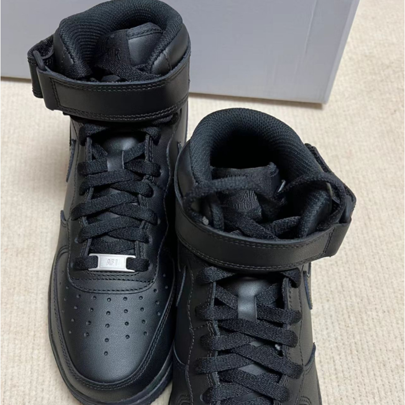 小空军高帮秋冬保暖防风男士版本休闲鞋超 莆田纯原