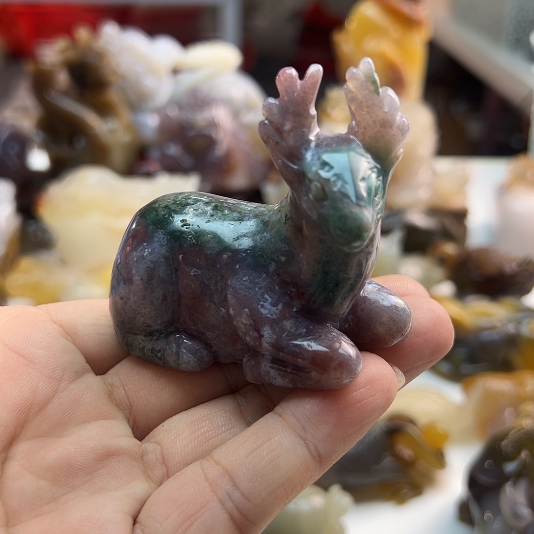 玛瑙/玉髓未镶嵌吊坠(不含链)