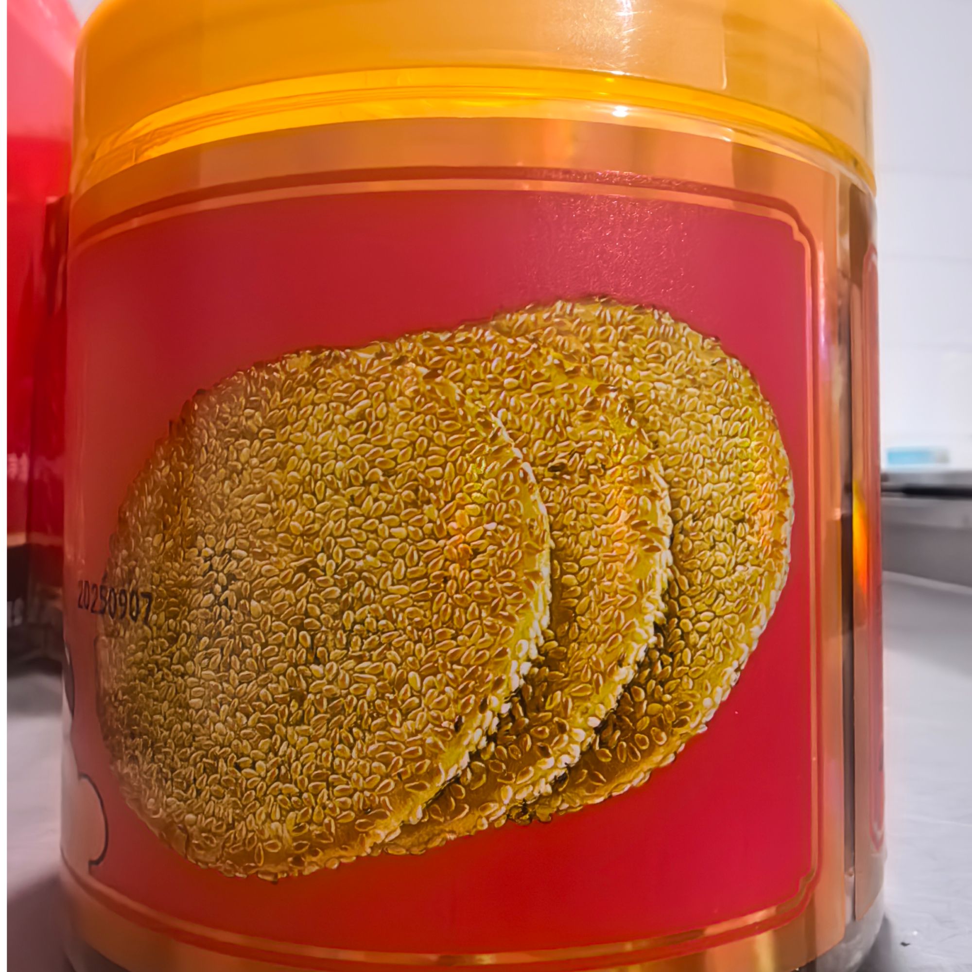 开县锦怡老式冰薄开州特产芝麻饼传统糕点小时候的2种味道