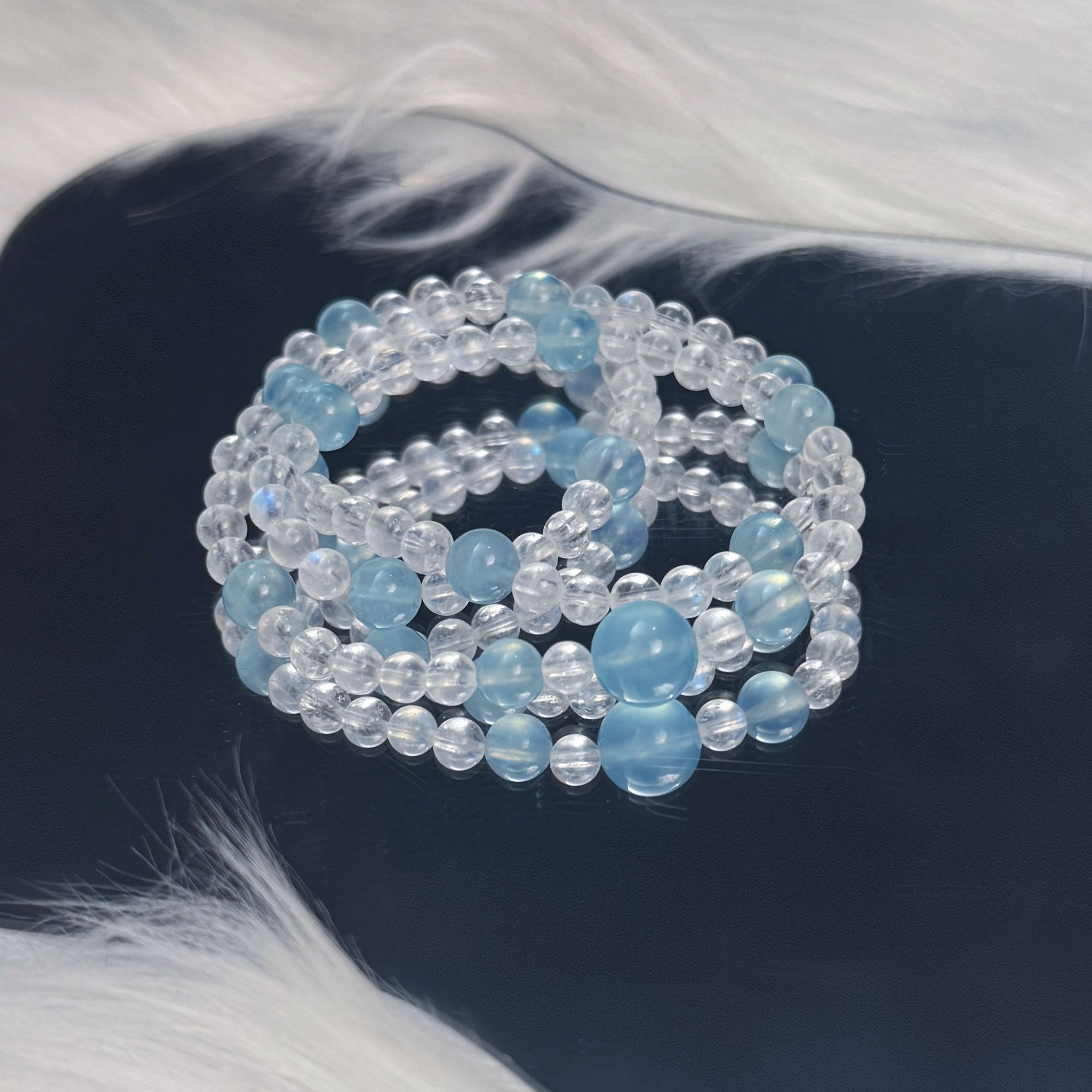 海洋月光-月光石三圈多样发货