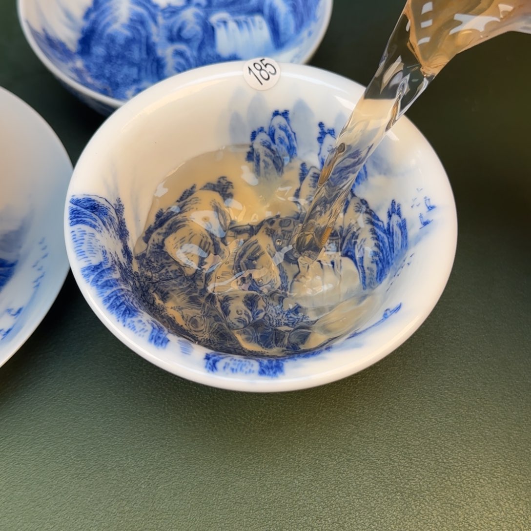 笑*彦祖纯手工手绘茶具185