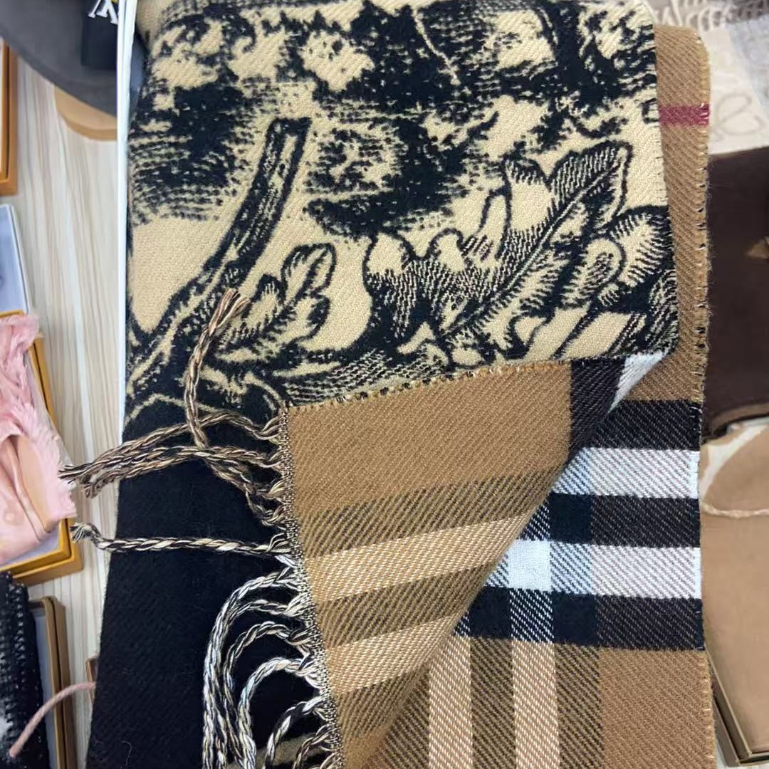 驴家 流苏羊绒围巾 秋冬必备款 保暖