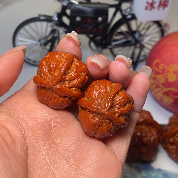 吊坠文玩核桃云铁三棱