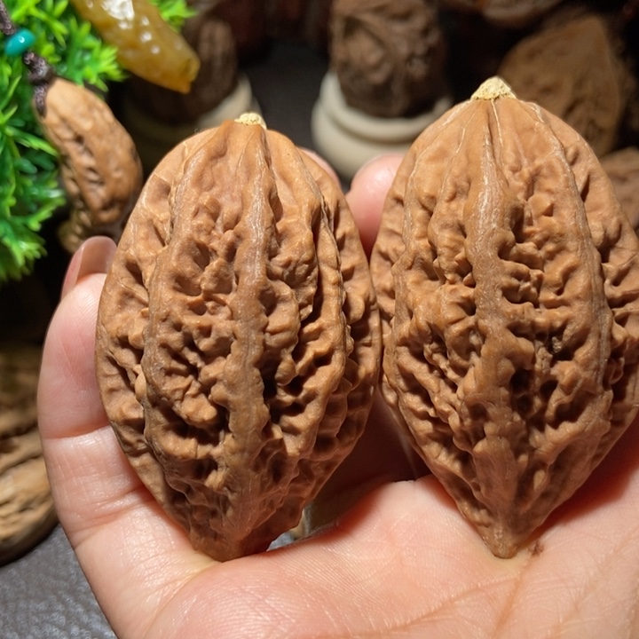 把件文玩核桃东北楸子小雪272