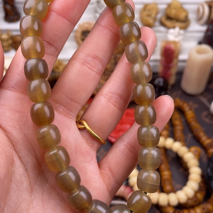 驼骨其他老羊角手持10