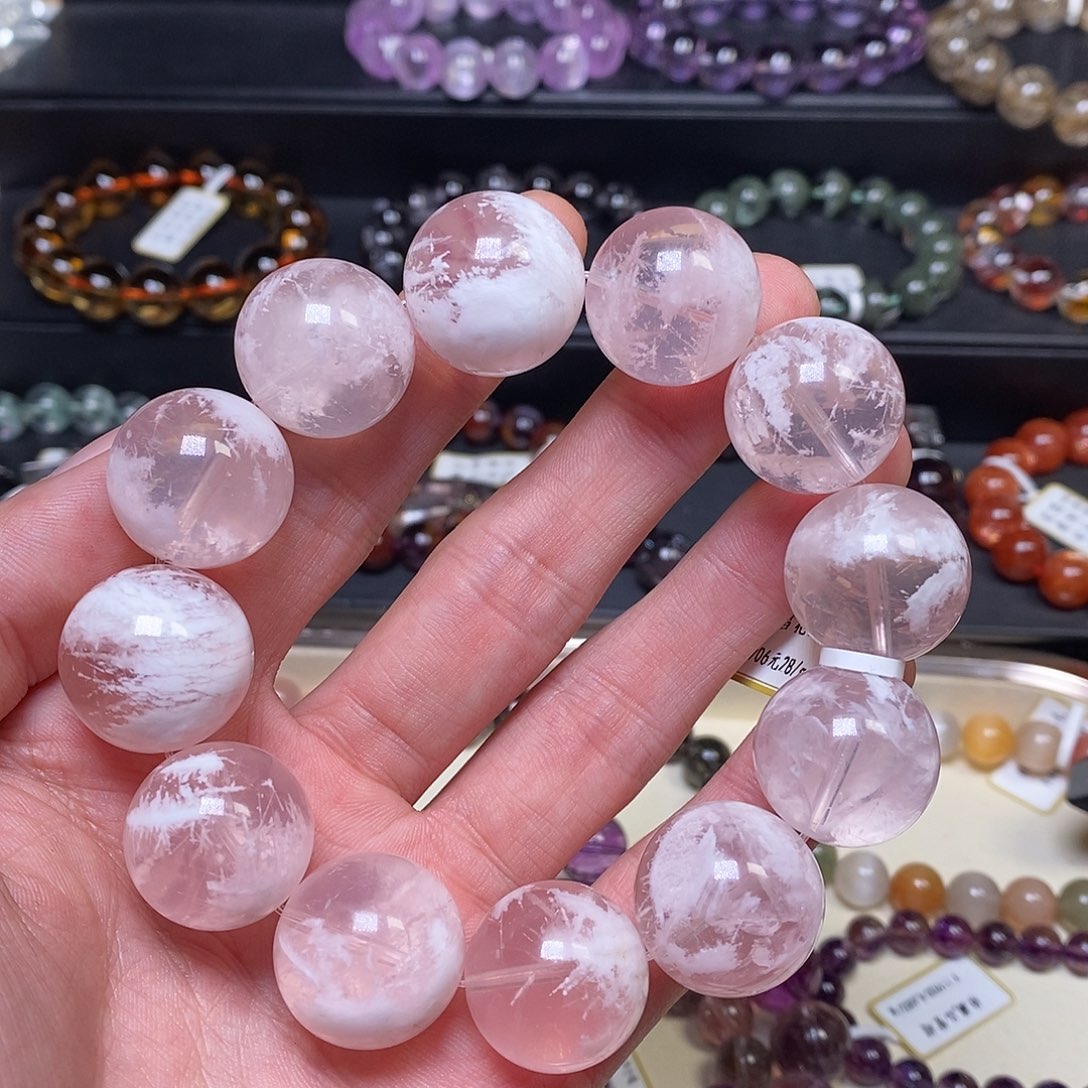 水晶手串未镶嵌C****?手串20.2