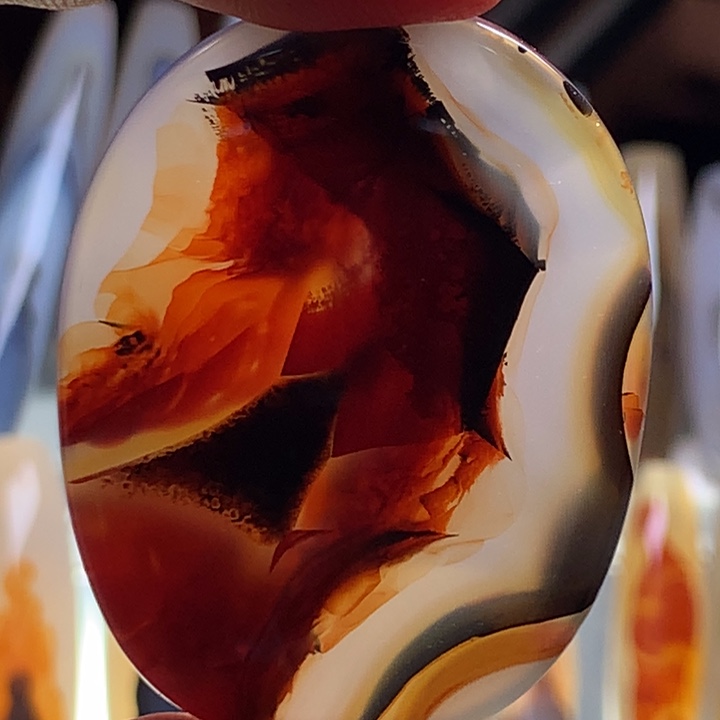 玛瑙/玉髓颈饰未镶嵌114