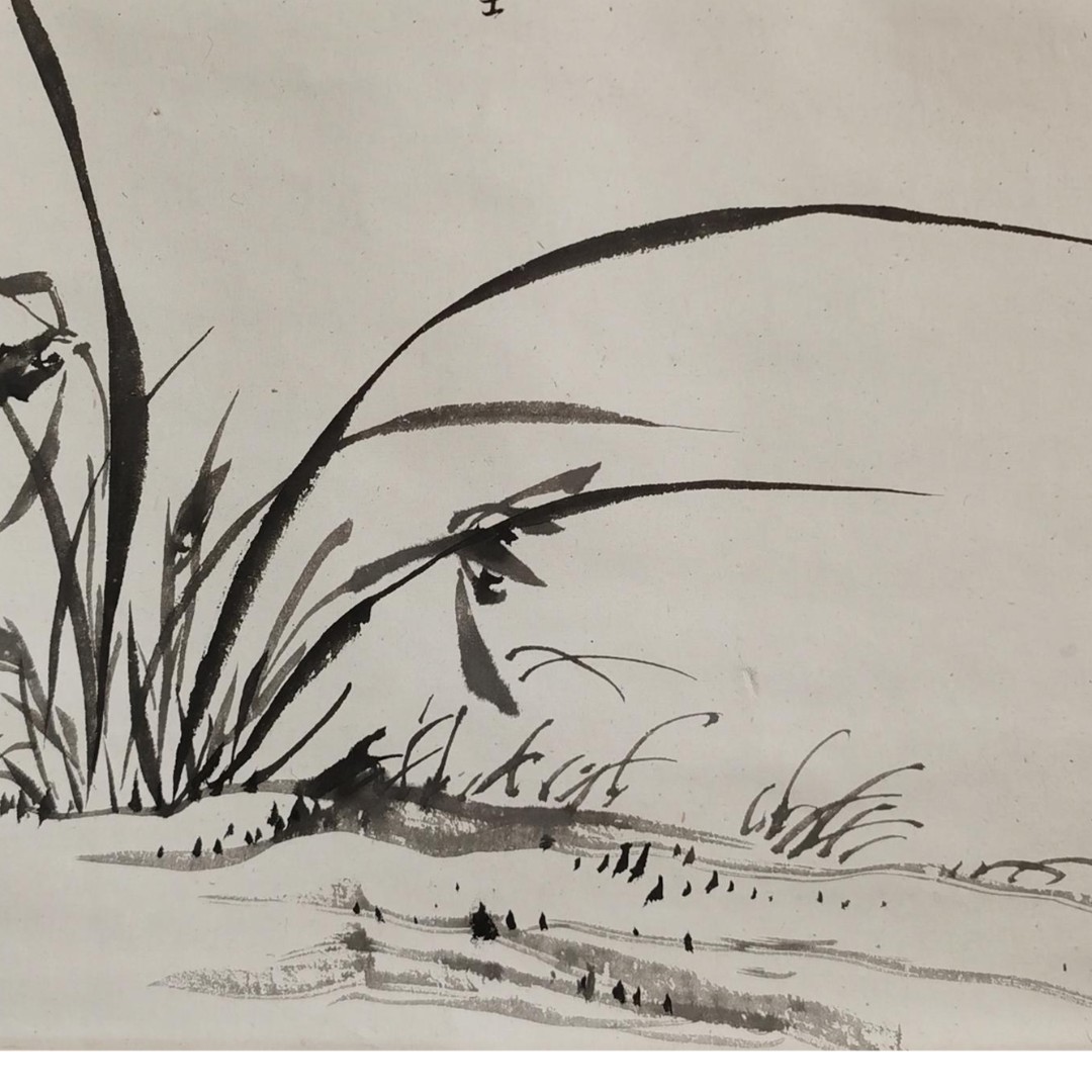 【辽拍】V240715-3-32《花卉》（0.8平尺) 纸本镜片  ws09