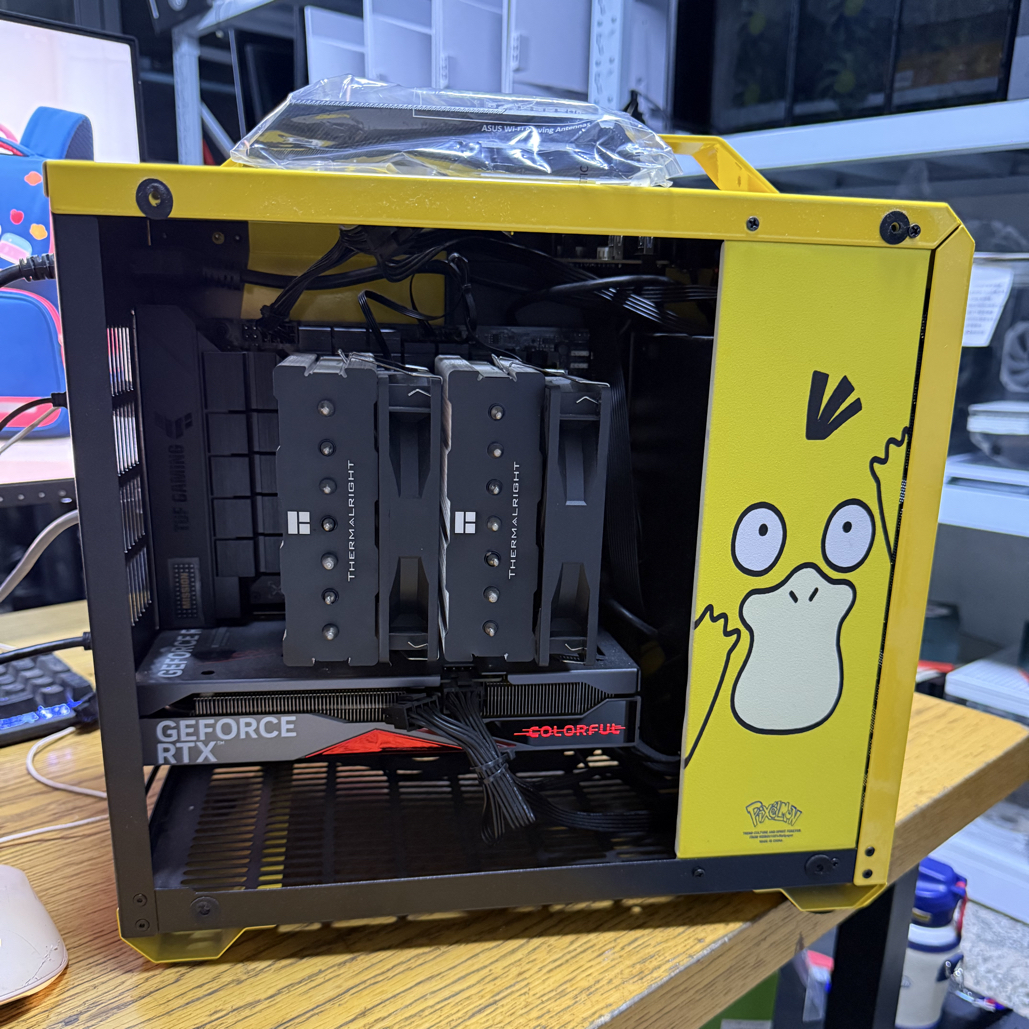 95新  i7-13700kf➕七彩虹4060ti 16战斧整机