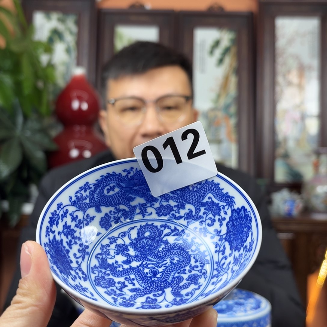 摆件陶景德镇陶瓷手工杯子