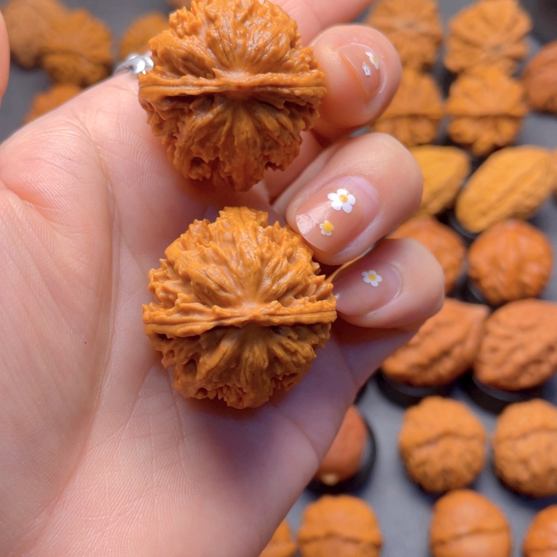 核桃文玩把件小霸王龙野生