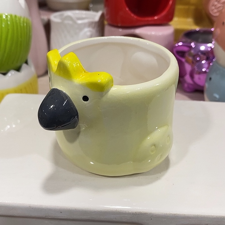 陶盆有孔 瑕疵针孔漏釉介意勿拍外口 7.5外高7