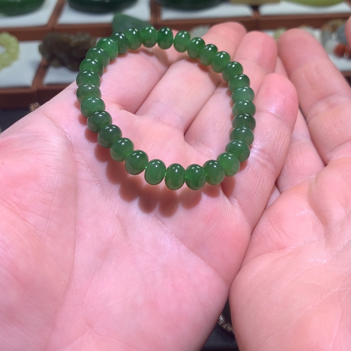 和田玉手链未镶嵌