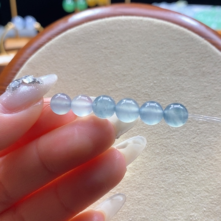 吊坠(不含链)未镶嵌翡翠翡翠冰蓝珠多样性发其一