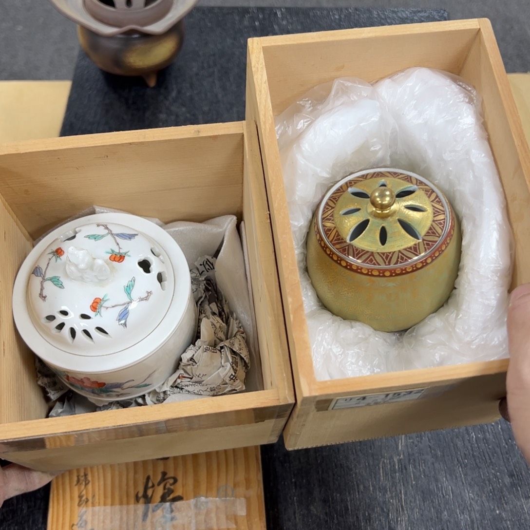 九***坤陶瓷中古工艺品摆件