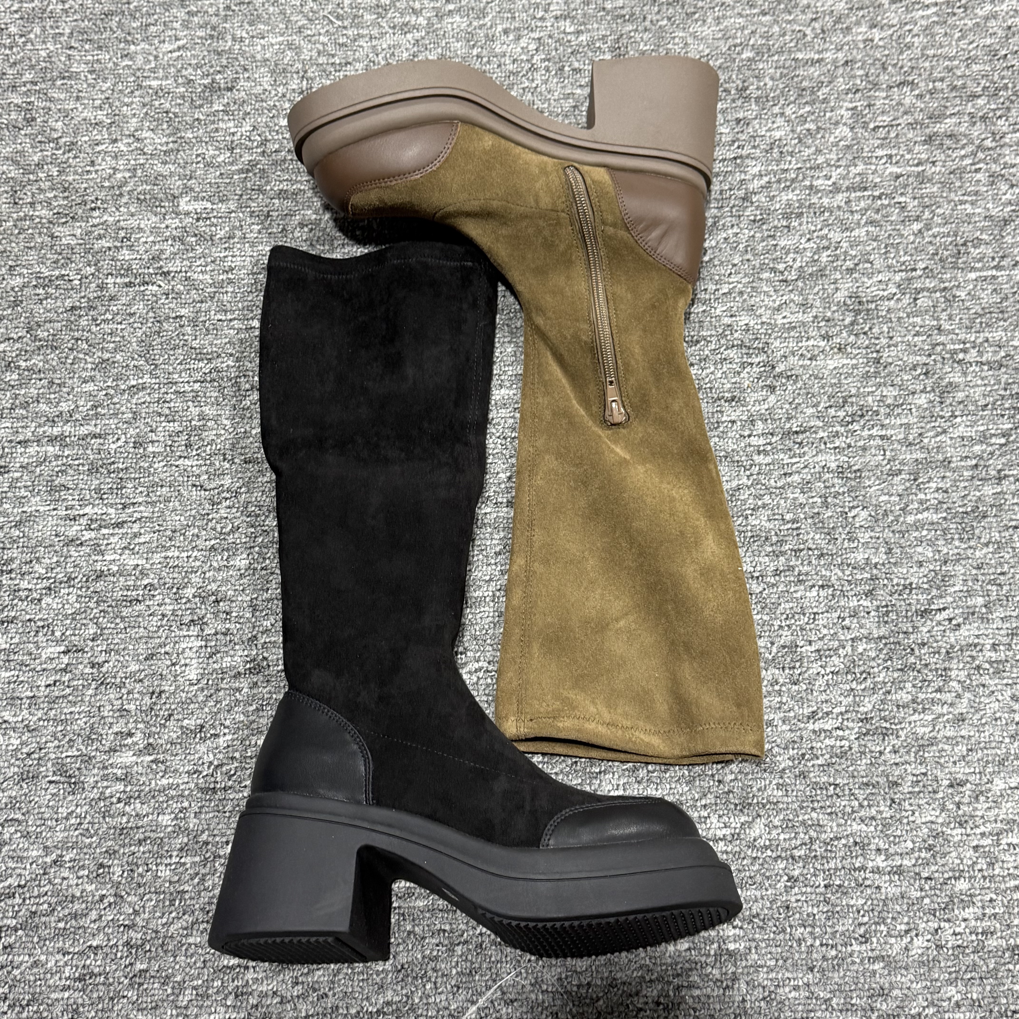 25年新款女鞋百搭时尚个性舒适时装靴-0281