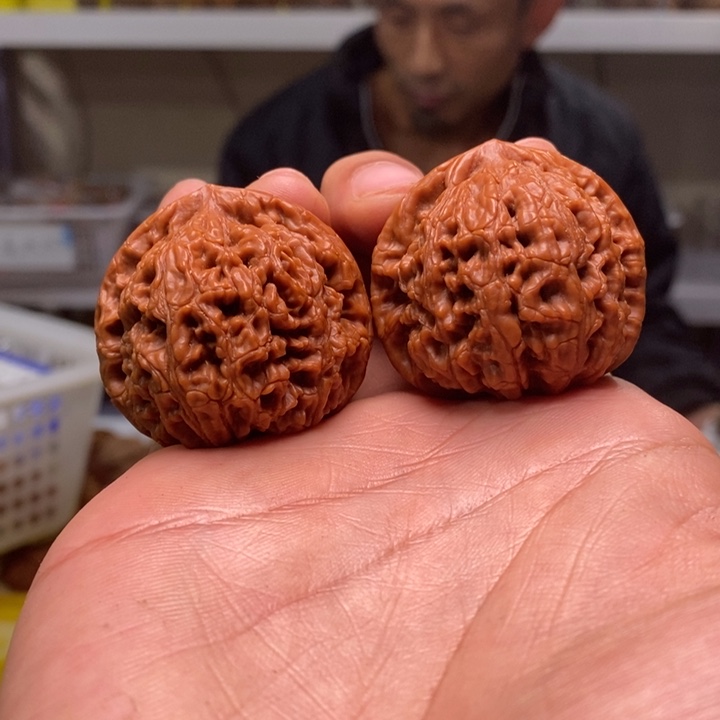 吊坠文玩核桃文玩核桃水龙文41～