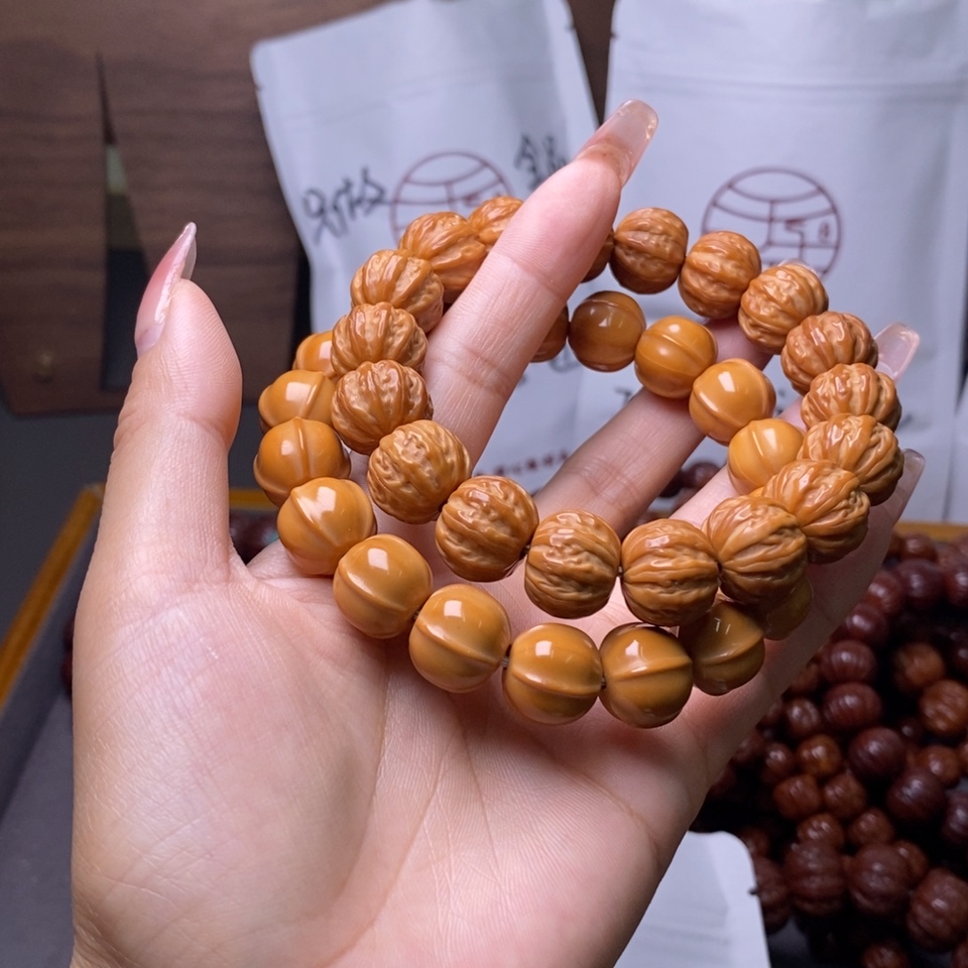 手串文玩核桃鲨鱼京八棱