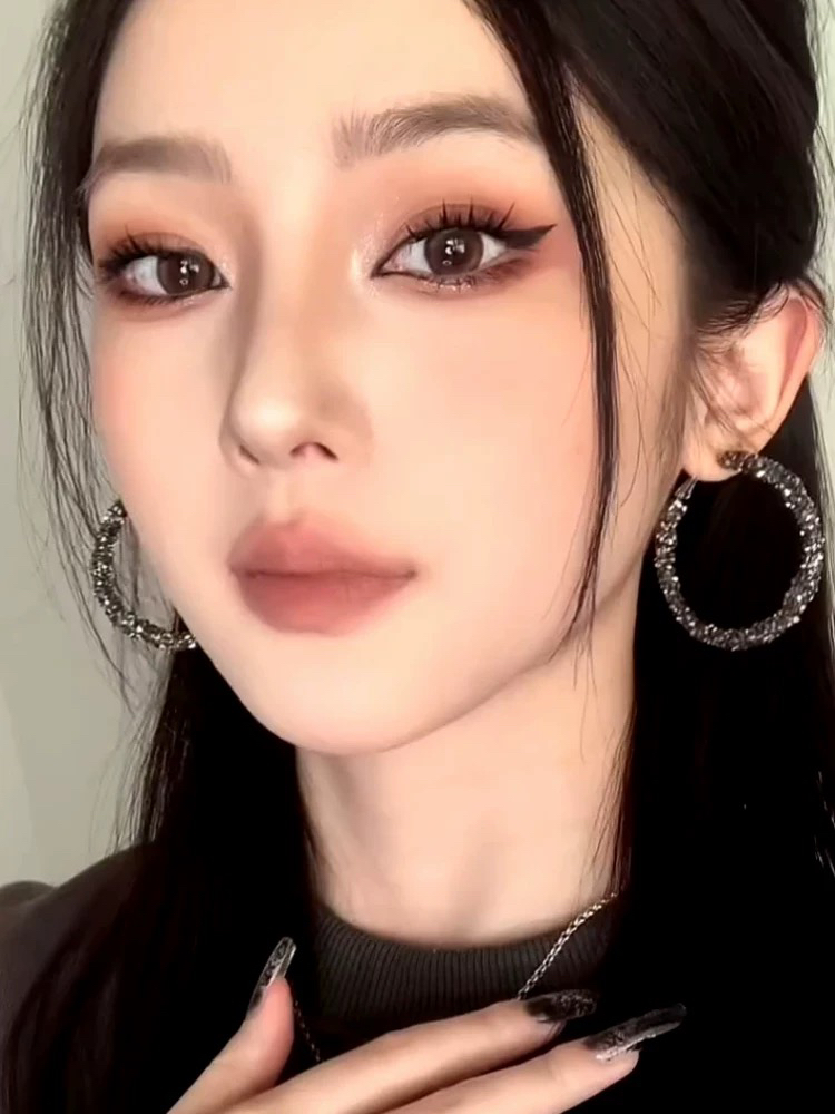 合金耳饰 【茹哥】（饰品合集链接）港风圈圈耳环新款设计感高级耳饰