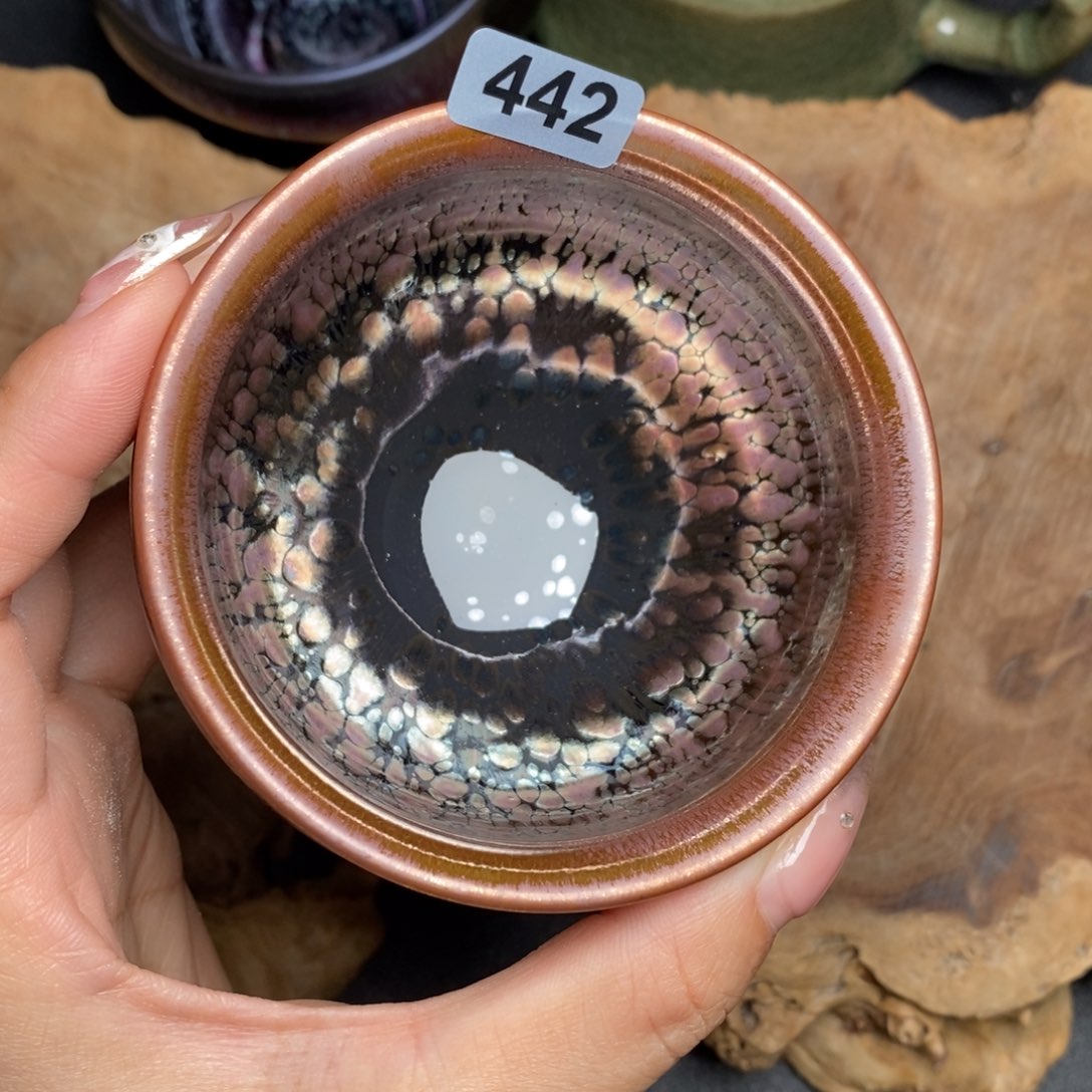 茶盏建窑建盏主人杯442微瑕