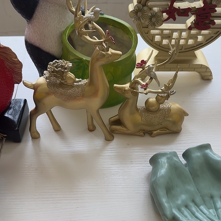 义***笑树脂摆件哈哈哈哈