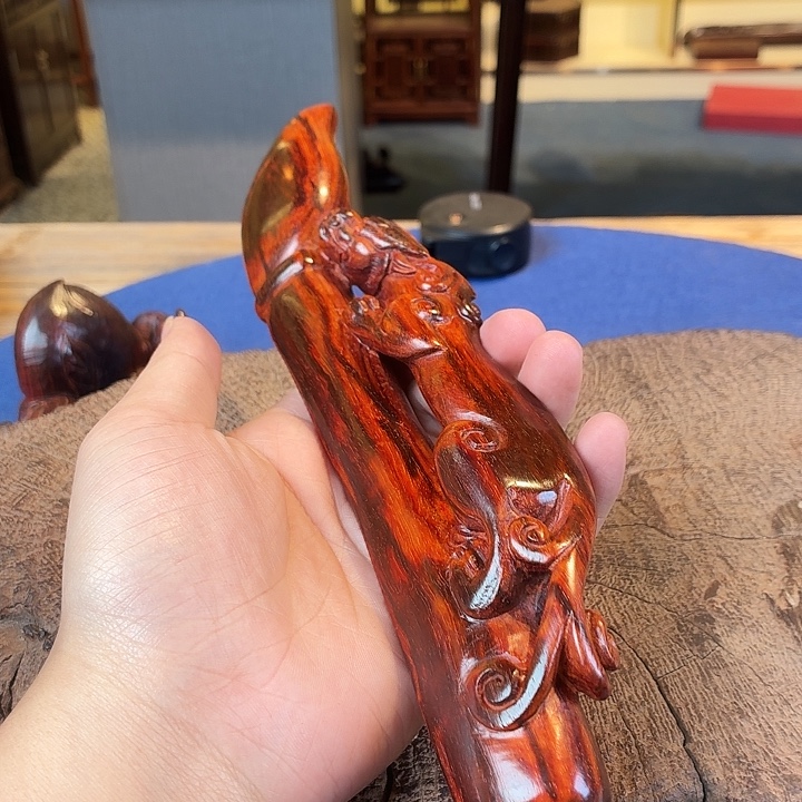 常***乐端景台紫檀木类紫檀