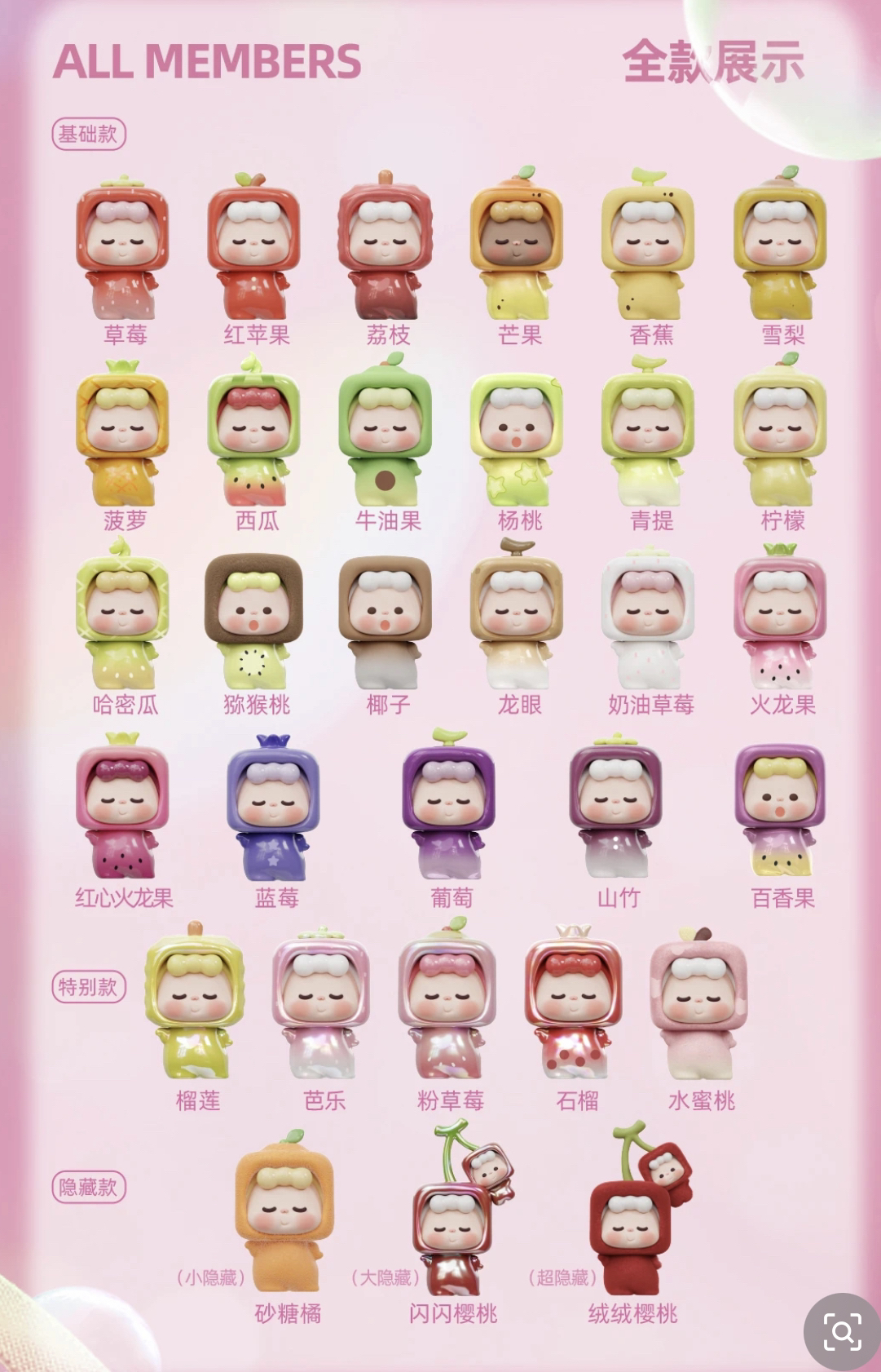 【代拆不退】wuwu盲袋萌粒潮 玩盲盒
