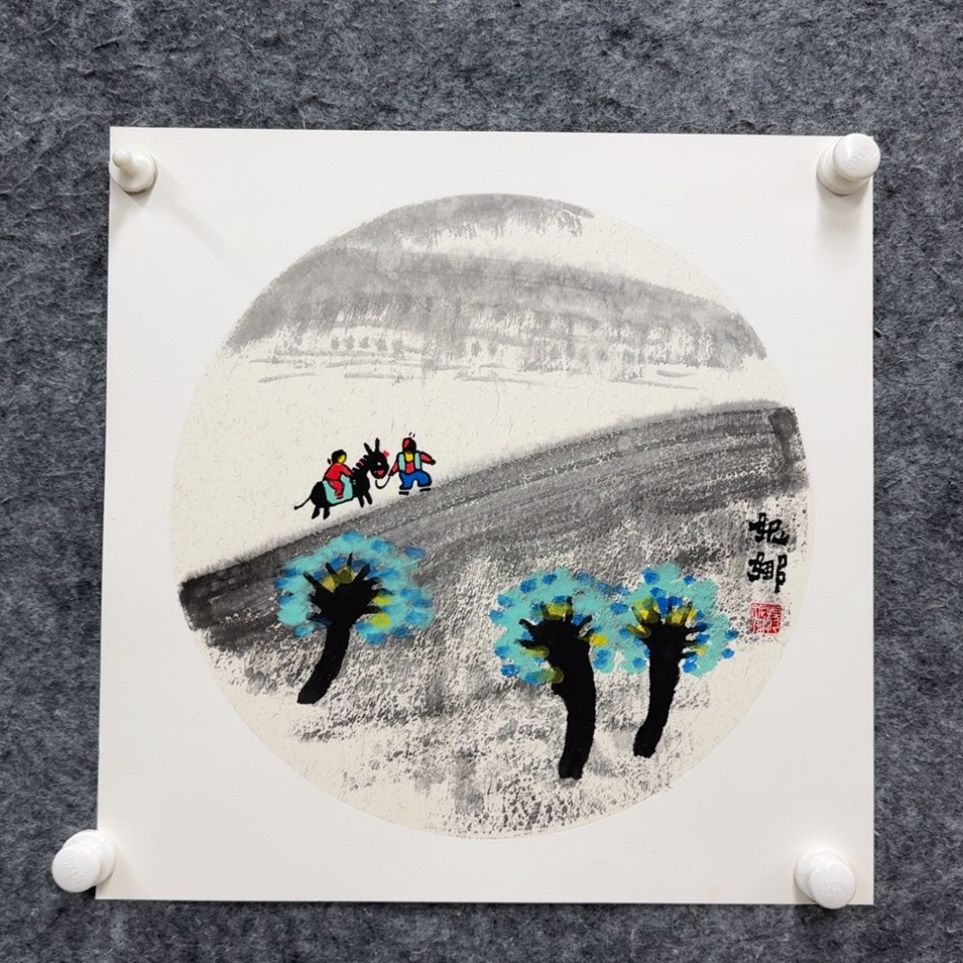 国画国画作品YNN老师