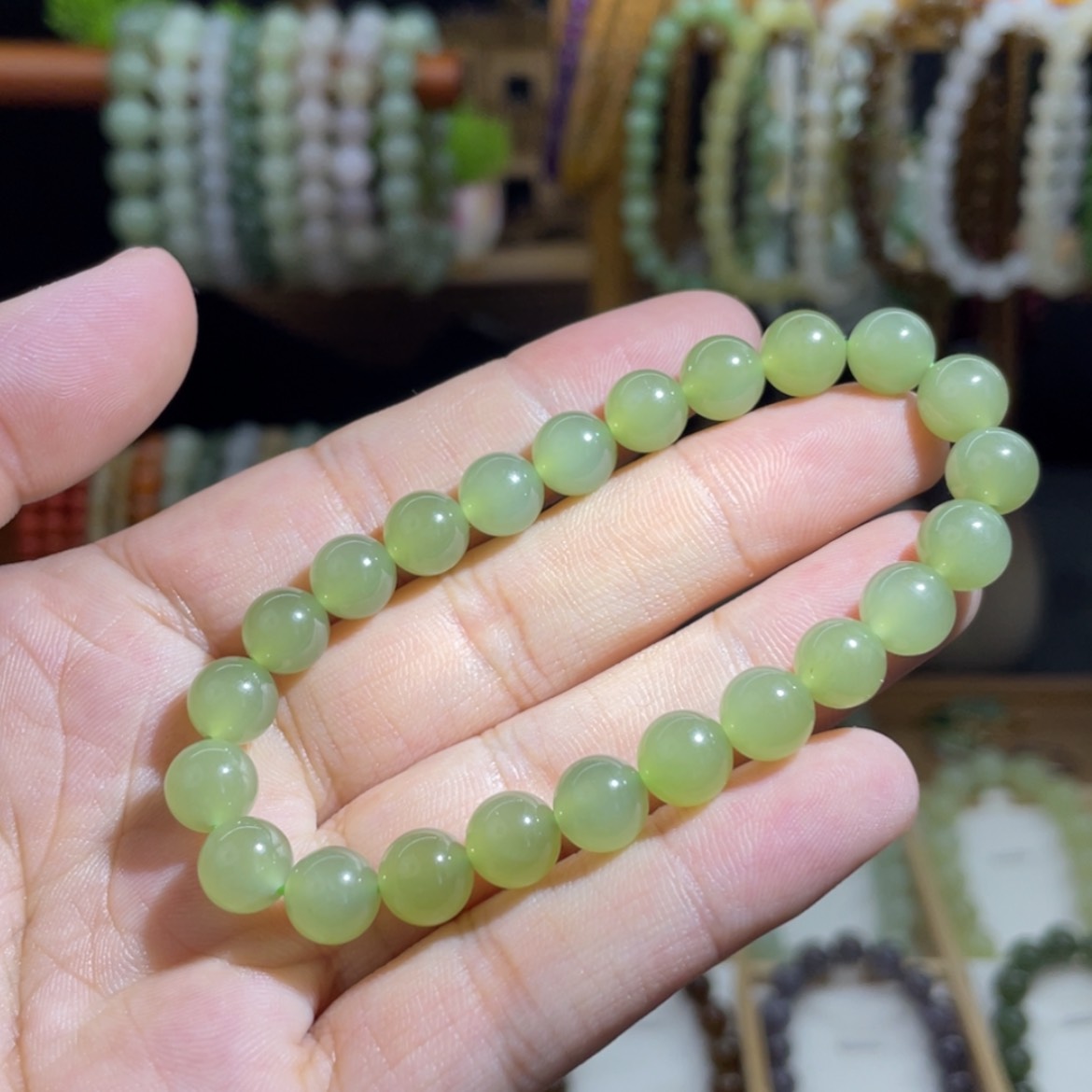 【闪购商品】未镶嵌和田玉手串