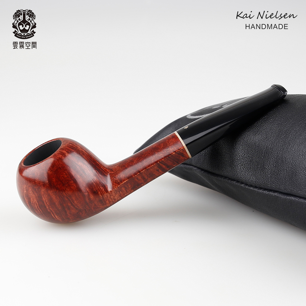 丹麦Kai Nielsen凯·尼尔森烟斗石楠木烟斗男士3mm烟具手工烟斗